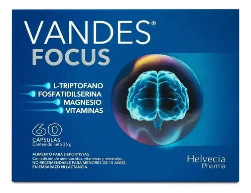 Vandes Focus X 60 cápsulas HELVECIA PHARMA